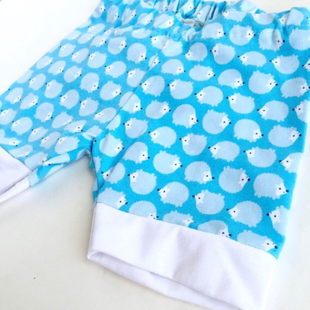 Hedgehog shorts NWT handmade 2T